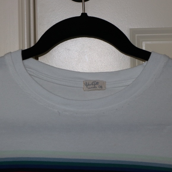 White rainbow brandy tee - Picture 2 of 2